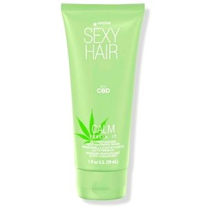 SEXY HAIR CALM STRENGTHENING SELF-WARMING MASK.